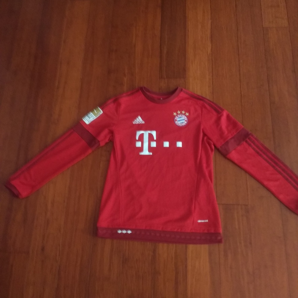 Adidas 2015-16 Bayern Munich Long Sleeve Jersey